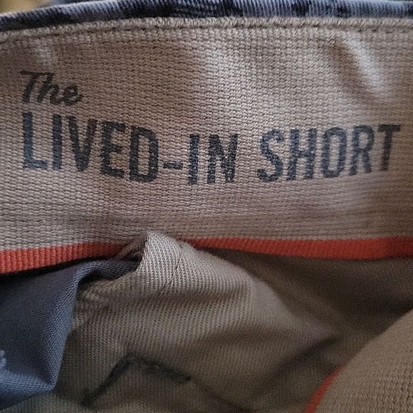 NWT Gap Lived In Palm Print 100% Cotton Short, Size 33 - Picture 3 of 5